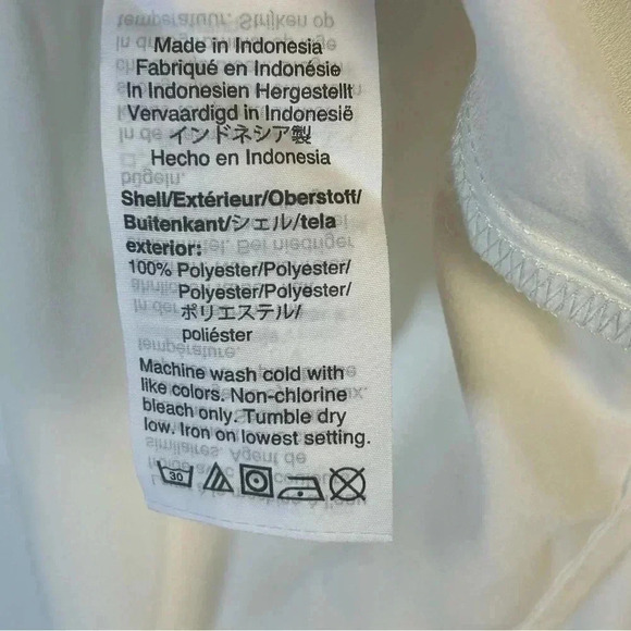 J. Crew LOT OF TWO Sz 10 Sheer V-Neck Tops Popover White & Blue Floral TINY FLAW - Picture 5 of 16